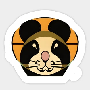 funny hamster Sticker